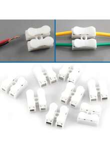 CH-2 Quick Connector Terminal, Push-Type LED Downlight Wiring Adapter, CH2 Wire Splicing Recessed Light Connector - A - View 5