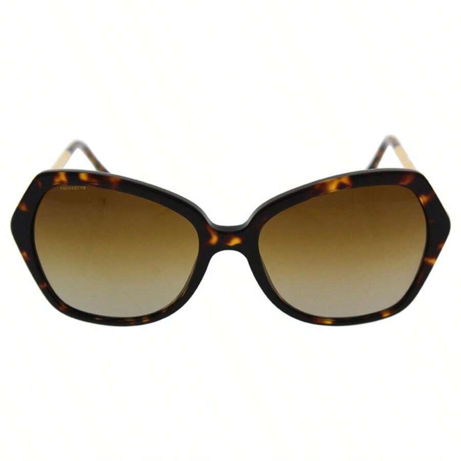 Burberry Be 4193 3002-T5 - Dark Havana-Brown Gradient Polarized By Burberry For Women - 57-17-135 Mm Sunglasses - 白色 - 查看 1