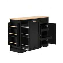 Buffets & Sideboards - Black + MDF-1 - View 10