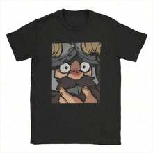 Unicorse Screaming T-Shirt, Blueyed Anime Vintage Summer T-Shirt, Cotton Hip Hop Tee, Men's Short Sleeve Casual Clothing - Black 2 - 查看 11