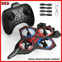 Nuevo Avión de Espuma RC YL86 2026, Helicóptero Acrobático con Control Remoto 2.4G WIFI, Luces LED de Colores, Juguete para Niños, Regalos - YL85-Rojo - Ver 13