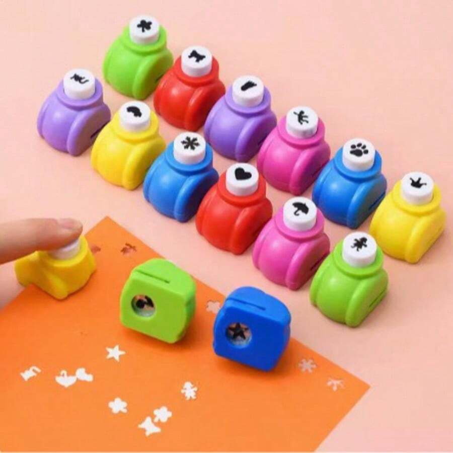 6 chiếc bình hoa nhỏ, dụng cụ cắm hoa dễ sử dụng, đồ dùng thủ công DIY & nghệ thuật, bao bì đựng thiệp - Nhiều màu - Xem 1