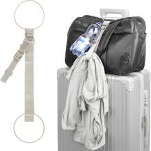 新款多功能行李挂钩，外置卡槽，背包行李带，旅行箱弹性带 - 多色 - 查看 1