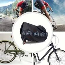 1pc All-Weather Bicycle Cover, Compatible With Most Bicycles, Provides All-Weather Protection, UV Resistant, Protection From Sun, Dust, And; Ideal Gift For Students, Commuters, And Cycling Enthusiasts, Sunshade, Year-Round Coverage, [Holiday Gift For Wife And Mother] Style And Colorent Randomly - Multicolor - View 10