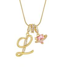 1 Mặt dây chuyền chữ cái bằng thép không gỉ, sang trọng, tối giản, dễ thương, đính đá Cubic Zirconia, có thể cá nhân hóa, là món quà độc đáo dành cho bạn gái và mẹ, kiểu dáng cổ điển và đơn giản, phù hợp cho cả nam và nữ, giản dị và dễ thương, có thể tùy chỉnh, là món quà lý tưởng cho bạn trai, bạn gái, bố, mẹ và gia đình. - Vàng - Xem 28