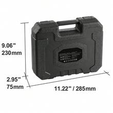 Comprobador de compresión de motor diésel, kit de herramientas de prueba de presión de cilindro de 18 piezas, con medidor y adaptadores de 0-1000 psi, cilindros de comprobación de probador de inyector diésel en camiones diésel, tractores, equipos - 0-1000 psi - Ver 10