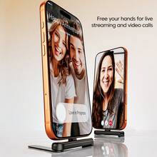 240W Single-Sided Bracket Type-C To Type-C Connector Foldable Phone Stand Suitable For IPhone 15 16 17 - Multicolor - View 3