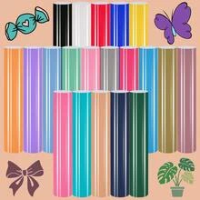20 tấm decal chuyển nhiệt - mỗi tấm kích thước 12"x10", thích hợp để ủi lên áo thun, sử dụng với máy cắt, máy ép nhiệt, đồ thủ công DIY, trang trí vải. - Màu 20PU - Xem 1