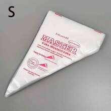 100pcs Disposable Piping Bags, PE Material Textured Pastry Bags, Tear-Resistant And Anti-Crush Dessert Bags, Large/Small/Medium Size For Cake, Frosting And Cookie Decorating - Multicolor - View 13