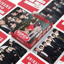 <ARIRANG> 专辑卡、LOMO卡、JK、V、JIN、JIMIN、J-HOPE、RM，双面高清收藏卡，可收纳于卡套或卡包中。适合作为情人节礼物或粉丝周边。 - 彩色 - 查看 3