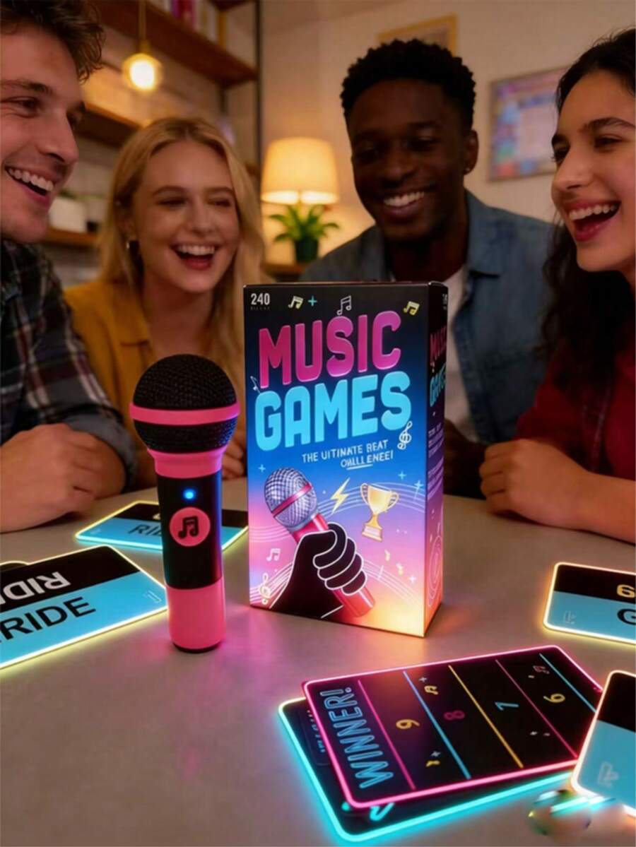 New 2026 Lucky Egg Exciting Music Games Terrible SingerBoard Game Cards, New, For Boys & Girls, Interactive,Social, Family, Hot Selling, Explosion Model, Gift ForBoyfriend/Girlfriend, Birthday Gift, Party, Perfect Gift,Presents