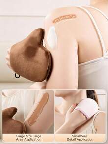 2pcs Self Tanning Kit - Self Tanning Gloves, Back Applicator, Mini Face Tanning Mitt - Streak-Free, Soft & Smooth, Reusable, Washable, Unisex, Includes Storage Bag, Box, Hair Clips - Multicolor - View 5