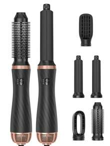 ATOPSKINS 2026 Upgraded 5-In-1 Multi-Function Hot Air Brush & Hair Dryer | Detachable Set + LED Display (Precise Temperature Control) | Fast Heating, Auto Curling | Perfect Christmas Gift For Travel And Daily Use - EU F Type Plug(220-240V) - View 16