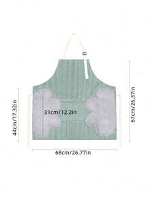 1pc Adjustable Waterproof Kitchen Apron With Large Towel Pocket,Adjustable Neck , Suitable For Cooking And Baking, Functional Design, Practical Kitchen Wear, Suitable For Household, Chefs, BBQ Enthusiasts, Craftsmen And Outdoor Activities - Multicolor - View 10