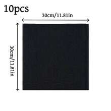 10pcs/Set Self-Adhesive Square Floor Carpet Mats, Easy To Tear And Stick Anti Slip Floor Stickers, Suitable For Bedrooms, Living Rooms, Kitchens, Commercial Spaces, Offices, And Staircase Floor Mats, Anti Slip Decorative Household Carpet Blocks,Aluminum Foil Backing - No Residue, Freely Combinable,Suitable For Living Room, Bedroom, Laundry Bar, Home Decoration ﻿ Floor Tiles Kitchen Living Room Decor Room Decor Wallpaper Wall Paper Flooring Floor Tiles - 10Pcs - View 4