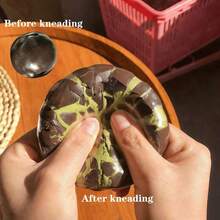 2025 New - Mint Chocolate Crispy Handmade Squeeze Toy, Crunchy Sound Fidget Tool, Soft Stress Relief Ball, Perfect Gift For Birthday, Holiday, Valentine's Day - Matcha Dark Chocolate - View 13