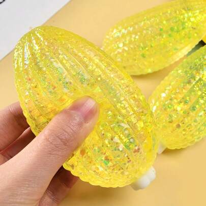 1 cái - Đồ chơi bóp hình bắp rang bơ Auroral mới, Đồ chơi giảm căng thẳng hình bắp rang bơ nhiều màu sắc, đàn hồi chậm, 2026 - Cần thiết cho bé trai, bé gái, tương tác, tình bạn, gia đình, bán chạy, mô hình nổ, quà tặng cho bạn trai, bạn gái, sinh nhật, tiệc tùng, mềm mại và dễ bóp, thanh thiếu niên