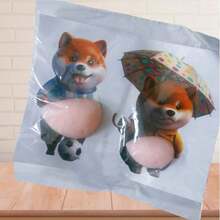 Pegatina anticolisión de perro de la riqueza, calcomanía de advertencia de de cachorro para automóvil, adorno decorativo - Multicolor - Ver 7