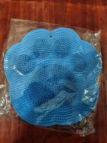 1pc Silicone Bathroom Massage Mat, Wall-Mounted Shower Foot And Back Scrubber Mat With Suction Cups - 1pcs - View 10