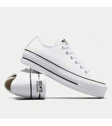 Converse Women Casual Athletic Shoes - White - View 6