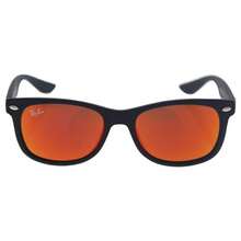Ray Ban Rj 9052S 100S-6Q - Black-Red By Ray Ban For Kids - 47-15-125 Mm Sunglasses - White - View 1
