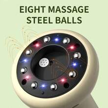 9-Speed Adjustable Intelligent Electric Scraping And Cupping Massager, 1200mAh Battery - Household Equipment, Holiday Gift, Modern Design, Suitable For Use At Home, Suitable For Legs, Hands, And Back, Household Equipment | Modern | Durable Structure - View 7