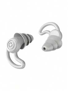 2pcs Reusable Noise Cancelling Earplugs, Suitable For Work, Travel, Concerts, Swimming And Sleeping, Essential For Light Sleepers - Multicolor - View 9