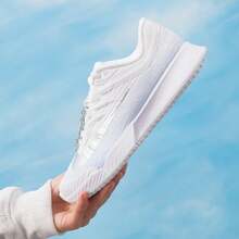 Nike 女士 VAPOR PRO 3 轻便透气休闲多功能网球鞋 - 白藍色 - 查看 2
