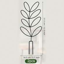 1件/2件装植物攀爬架，户外盆栽植物架，园艺工具，创意花卉架，葡萄架，植物花卉架 - 多色 - 查看 8