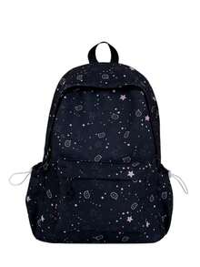 Nueva mochila de viaje versátil, cómoda y con gran capacidad, de estilo minimalista, elegante y con diseño de dibujos animados - Multicolor - Ver 7