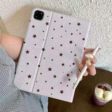 Ốp bảo vệ phẳng hình ngôi sao tối giản màu tím, phù hợp với máy tính bảng Apple thế hệ thứ 11, ốp bảo vệ đơn giản cho máy tính bảng thế hệ thứ 12, Air 8 2026, Pro 11, Mini 7 thời trang, ốp bảo vệ dễ thương cho máy tính bảng Air 7/6 thế hệ thứ 10, 11 inch dành cho cả nam và nữ. - Màu tím - Xem 9