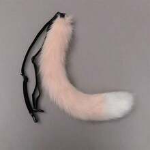 1pc New Cat Tail Set, Suitable For Masquerade Party, Performance, Cosplay Cat Girl Accessories, Tail With Tie, Suitable For Masquerade Party, Stage Performance, Halloween Costume Fall Halloween Accessories - 全新多色 - 查看 11
