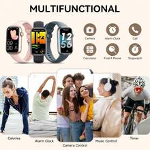 1.47" Full Touchscreen Smartwatch, 100+ Sports Modes, Women's Fitness Tracker With Sleep Monitoring, IP68 Waterproof, Compatible With IOS And Android - View 10