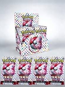 Bộ 151 thẻ Pokemon Vmax GX Vstar (360/100/20/10 thẻ), thẻ bài sáng tạo, thẻ bài game anime, tặng thêm 1 thẻ bài mỗi gói. - Nhiều màu - Xem 1