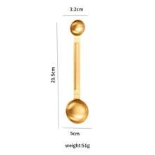 1pc Magnetic Measuring Spoon Set, Double-Sided Design For Liquid & Dry Ingredients - Can Be Placed In Spice Jars, Precise Measurement - 403 Stainless Steel - View 14