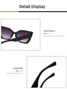 Leopard Print Bohemian Fashion Fashion Glasses, Suitable For Daily Wear - Multicolor - View 4