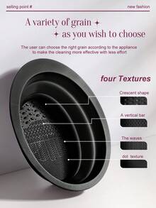 Bộ dụng cụ trang điểm 8/25/30/56 món bao gồm: 1 túi đựng mỹ phẩm và đồ dùng cá nhân đa năng có khóa kéo chống thấm nước + Bộ 30 cọ trang điểm + 6 bông mút trang điểm + 3 bông mút trang điểm mini + 6 bông phấn tam giác + 3 bông phấn nền mini + 1 băng đô cài tóc + 2 dây đeo bát đựng phấn + 2 dụng cụ vệ sinh cọ trang điểm + 1 dụng cụ uốn mi + 1 cọ tán kem nền - màu đen - Xem 7