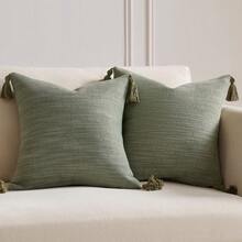Pillow Case - Dark Sage - View 3