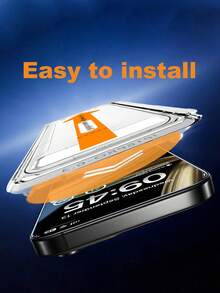 Bộ 2 miếng dán màn hình cường lực chống nhìn trộm, độ cứng cao, cấu trúc bền chắc, khả năng chống trầy xước tuyệt vời, tương thích với iPhone 17e/17 Pro Max/17 Pro/17Air/17/16e/16 Pro Max/16 Pro/16 Plus/16/15 Pro Max/15 Pro/15 Plus/15/14/13/12 và các dòng máy khác. - màu đen - Xem 3