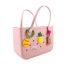 Charm Accessory For Bogg BagInserts Decorative Accessories For Similar Beach Bag#1WgMCYOS - Strawberry - View 8