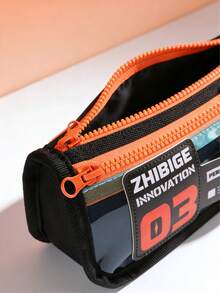 Hộp đựng bút nhiều ngăn dung tích lớn kiểu Cyberpunk, thích hợp cho trường học và văn phòng, quà tặng văn phòng phẩm thời trang, đồ dùng học tập và văn phòng. - A - Xem 6