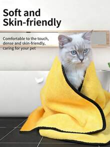 Set Perawatan Hewan Peliharaan 4-in-1, Termasuk Sarung Tangan Mandi Kucing, Sisir Kutu, Pemotong Kuku, dan Handuk Cepat Kering, Cocok untuk Anjing dan Kucing - View 11