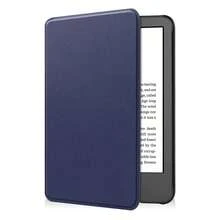 Ốp lưng máy tính bảng Kindle Paperwhite, thiết kế viền cứng chống sốc, tự động bật/tắt màn hình. - Màu xanh hải quân - Xem 9