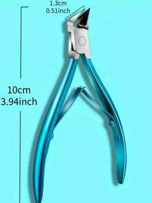 专业指甲钳、不锈钢指甲剪、嵌甲钳、指甲护理工具 - 多色 - 查看 4