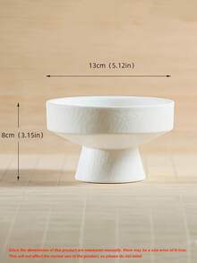 Moss Ball Porous Planter, Imitation Ceramic Pot, Chinese Style Matte Desktop Hydroponic Bamboo Rattan Hydroponic Resin Dried Fruit Bowl, Home Desktop Decor Green Plant Cultivation Container - Multicolor - View 7