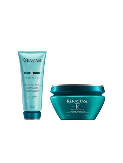 Kérastase [Bundle] Resistance Ciment Anti Usure Anti-Breakage Cream 200 Ml + Therapiste Masque Hair Mask 200 Ml