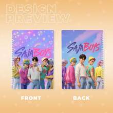 1本可爱女巫螺旋笔记本，高品质厚纸，图案生动，适合圣诞节、万圣节、生日、毕业典礼、返校季、办公、韩流粉丝礼物、日常文具使用。 - 多色 - 查看 9