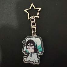 Alien Stage Acrylic Keychain Pendant, Cute Anime Backpack Charm - Multicolor - View 11