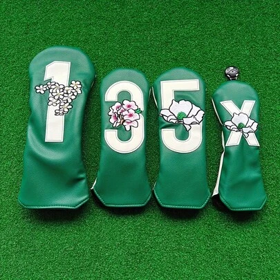 Bao bọc đầu gậy golf bền chắc, phù hợp với gậy cán gỗ, gậy fairway wood, gậy hybrid - Phụ kiện thiết yếu vừa bảo vệ vừa thời trang