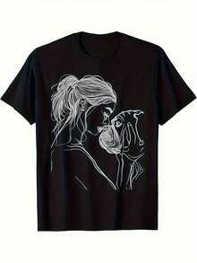 Women T-Shirts - Black - View 7